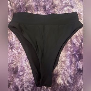 Aerie high waist bikini bottom size Lg